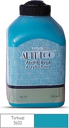 Artdeco 500 ml 3632 Turkuaz Akrilik Boya