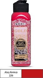 Artdeco Gold Multi Surface 140 ml 226 Ateş Kırmızı Akrilik Boya