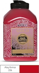 Artdeco Gold Multi Surface 500 ml 226 Ateş Kırmızı Akrilik Boya