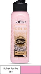 Artdeco Gold Multi Surface 140 ml 258 Bebek Pembe Akrilik Boya