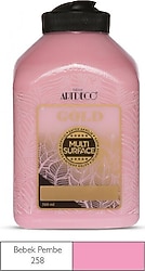 Artdeco Gold Multi Surface 500 ml 258 Bebek Pembe Akrilik Boya