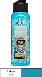 Artdeco Gold Multi Surface 140 ml 278 Turkuaz Akrilik Boya