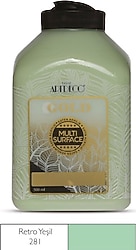 Artdeco Gold Multi Surface 500 ml 281 Retro Yeşil Akrilik Boya