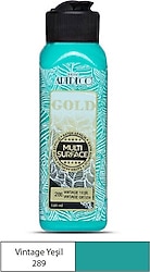 Artdeco Gold Multi Surface 140 ml 289 Vintage Yeşil Akrilik Boya