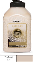 Artdeco Gold Multi Surface 500 ml 307 Ten Rengi Akrilik Boya