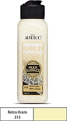 Artdeco Gold Multi Surface 140 ml 315 Retro Krem Akrilik Boya