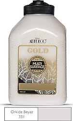 Artdeco Gold Multi Surface 500 ml 331 Orkide Beyazı Akrilik Boya