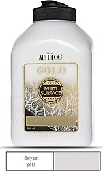 Artdeco Gold Multi Surface 500 ml 340 Beyaz Akrilik Boya