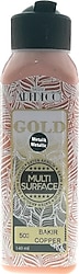 Artdeco Gold Multi Surface Metalik 140 ml 503 Bakır Akrilik Boya