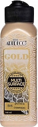 Artdeco Gold Multi Surface Metalik 140 ml 505 Şampanya Akrilik Boya