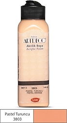 Artdeco 140 ml 3803 Pastel Turuncu Akrilik Boya