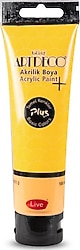 Artdeco Plus 100 ml 408 Koyu Sarı Tüp Akrilik Boya