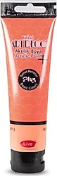 Artdeco Plus 100 ml 414 Kızıl Tüp Akrilik Boya
