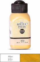 Artdeco Metalik 75 ml 3721 Altın Akrilik Boya