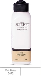 Artdeco 140 ml 3670 Kırık Beyaz Akrilik Boya