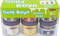 Artebella 50 ml 6 Renk Guaj Boya Seti 1