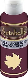 Artebella Universal 130 cc Akrilik Boya 3018130 Bordo