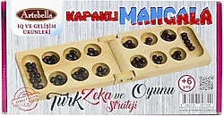 Artebella Ahşap Kapaklı Mangala