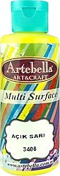 Artebella Multi Surface 130 cc Boya 3408130 Açık Sarı