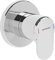 Artema A42730 Root Round Krom Ankastre Stop Valf
