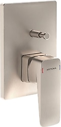 Artema Root Square A4275234 Nikel Ankastre Sıva Üstü Banyo Bataryası