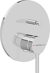 Artema Minimax Round A43620 Ankastre Krom Banyo Bataryası