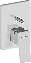 Artema Minimax Square A43732 Krom Ankastre Banyo Bataryası