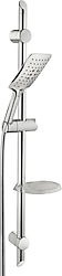Artema A45630STA Shine Square 3F Sürgülü Krom Duş Setİ