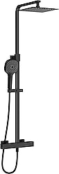 Artema Aquaheat Bliss A4720236 Mat Siyah Duş Seti