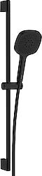 Artema Core Square A4591736 Sürgülü Mat Siyah Duş Seti