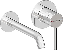 Artema Minimax Round A43537 Ankastre Lavabo Bataryası