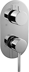 Artema Minimax S A41652 Krom 3 Yollu Yönlendiricili Ankastre Banyo Bataryası