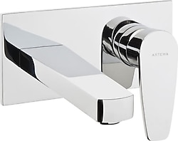 Artema Q-Line A42250 Ankastre Krom Lavabo Bataryası