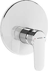 Artema Root Round A42829 Krom Ankastre Banyo Bataryası