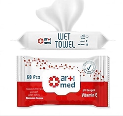 Artımed 60 Yaprak Islak Mendil