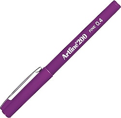 Artline 200 Fineliner Magenta 0.4 mm İnce Uçlu Keçeli Kalem