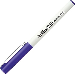 Artline 210 Fineliner Mor 0.6 mm Orta Uçlu Keçeli Kalem