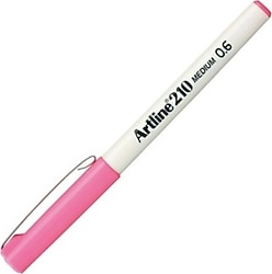Artline 210 Fineliner Pembe 0.6 mm Orta Uçlu Keçeli Kalem