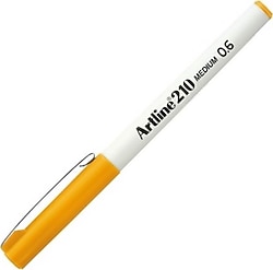 Artline 210 Fineliner Sarı 0.6 mm Orta Uçlu Keçeli Kalem