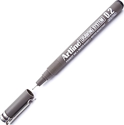 Artline 232 0.2 mm Siyah Teknik Çizim Kalemi