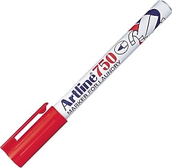 Artline 750 Laundry Kırmızı Çamaşır Marker