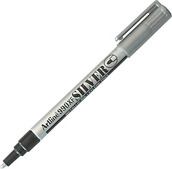 Artline 990XF 1.2 mm Metalik Gümüş Marker Kalem
