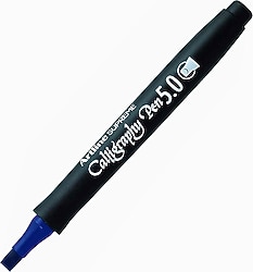 Artline Supreme 245 Mavi 5.0 mm Kaligrafi Kalemi