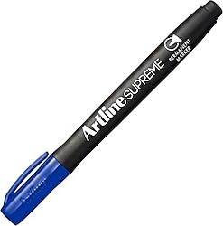 Artline Supreme Permanent 1 mm Mavi Marker Kalem