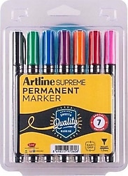 Artline Supreme 7'li Permanent Marker Kalem Seti