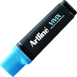 Artline Vivix Parlak Mürekkepli Mavi Fosforlu Kalem