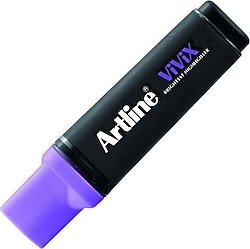 Artline Vivix Parlak Mürekkepli Mor Fosforlu Kalem