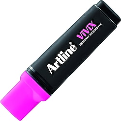 Artline Vivix Parlak Mürekkepli Pembe Fosforlu Kalem
