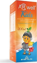 Arwell Kids Beta Glukan Vitamin Şurup 200 ml