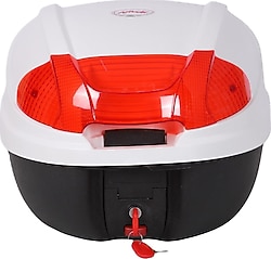 Arwic CV34 34 lt Beyaz Motosiklet Çantası